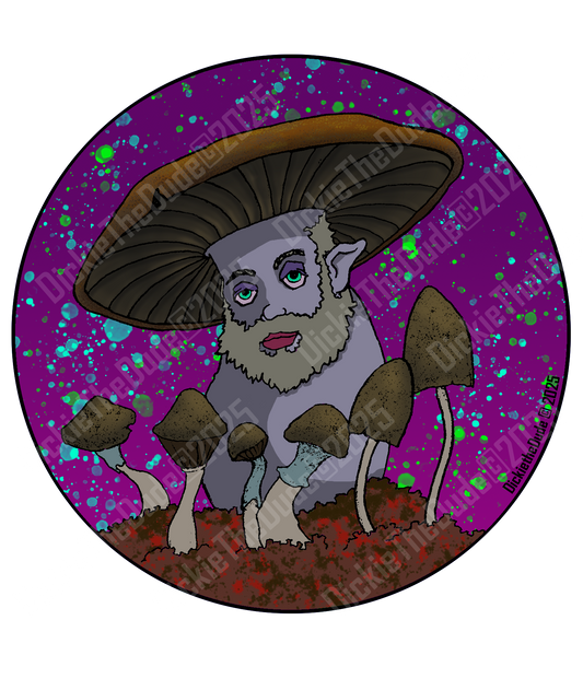 Shroom Buddy Sticker