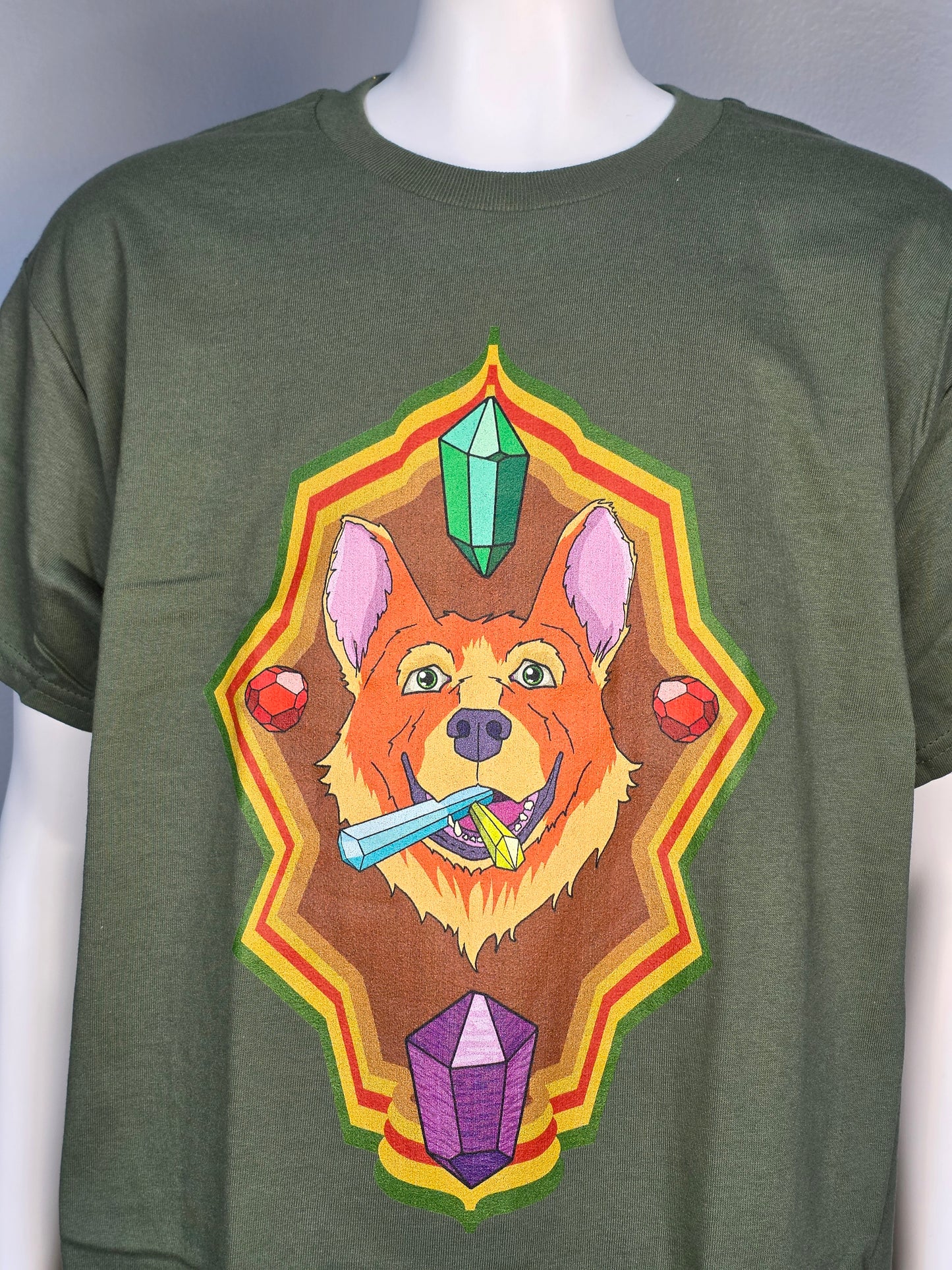 Crystal Corgi - Earth Tone