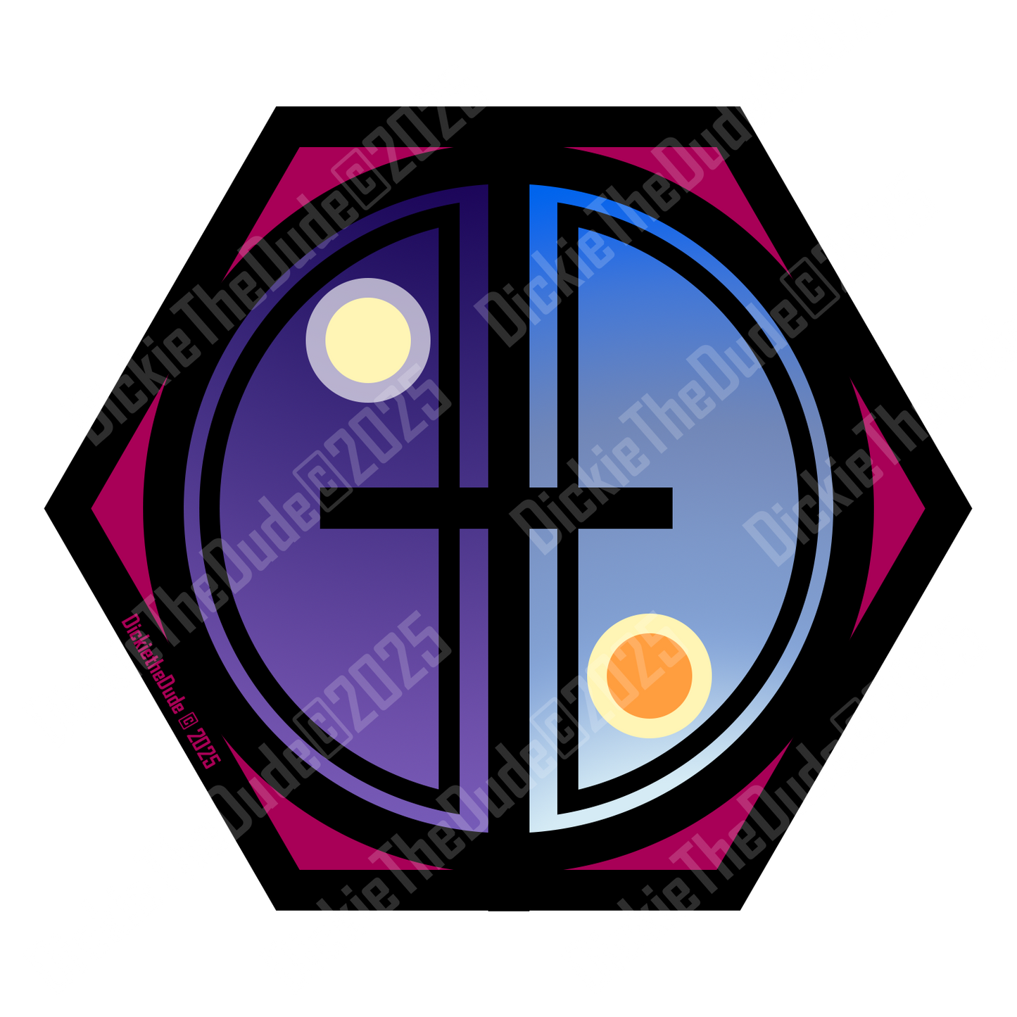 Dickie The Dude Logo - Harmony Variation